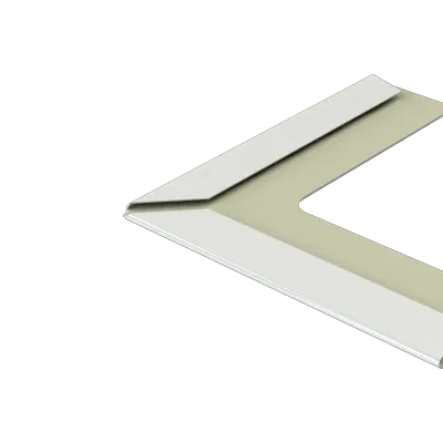 Outside corner for wall angle flange 24 mm thumbnail